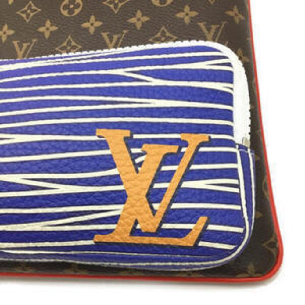 Louis Vuitton Patchwork Pochette Monogram Clutch … - image 5